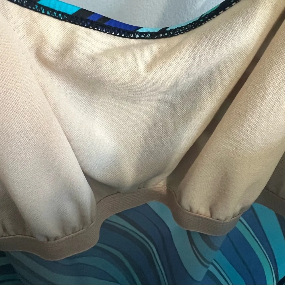Islander 18 Multicolor Blue One Piece Swimsuit Bathing Suit